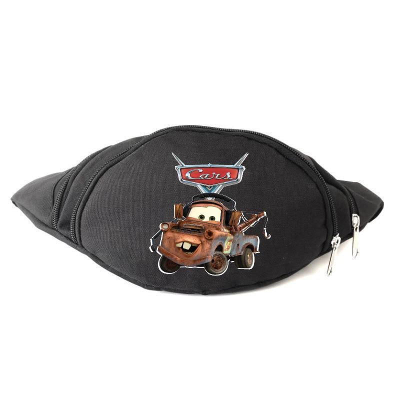 Поясная сумка-бананка Cappuchino toys Tachki 003 Черный (1652390417)