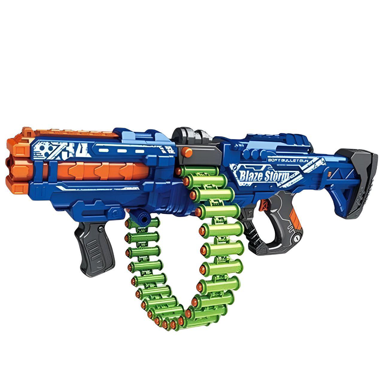 Автомат ZC 7134 40 мягких патронов 7.4V автоматическая стрельба Синий Автомат ZC 7134 40 мягких патронов 7.4V автоматическая стрельба Синий