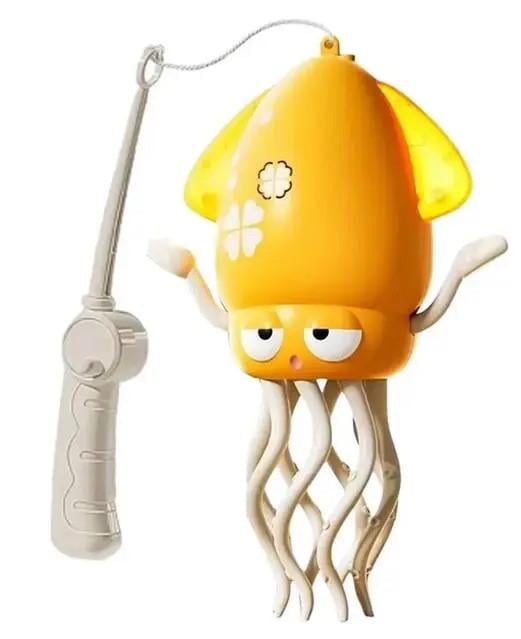 Интерактивный кальмар-осьминог музыкальная игрушка для детей (2770283794)