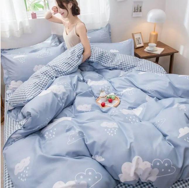 Комплект постільної білизни Мальва Бязь євро 200x220 см 50х70 см/2 шт. (С0164)