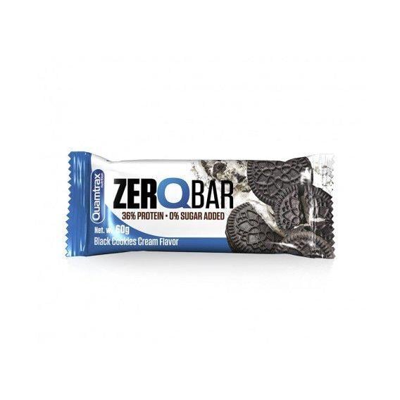 Протеиновый батончик Quamtrax Zero Qbar 60 g Cookies Cream Протеиновый батончик Quamtrax Zero Qbar 60 g Cookies Cream