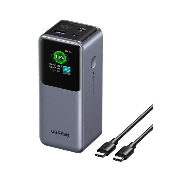 Повербанк Ugreen PB721 Nexode 20000 mAh 130W Gray (35524) Повербанк Ugreen PB721 Nexode 20000 mAh 130W Gray (35524)