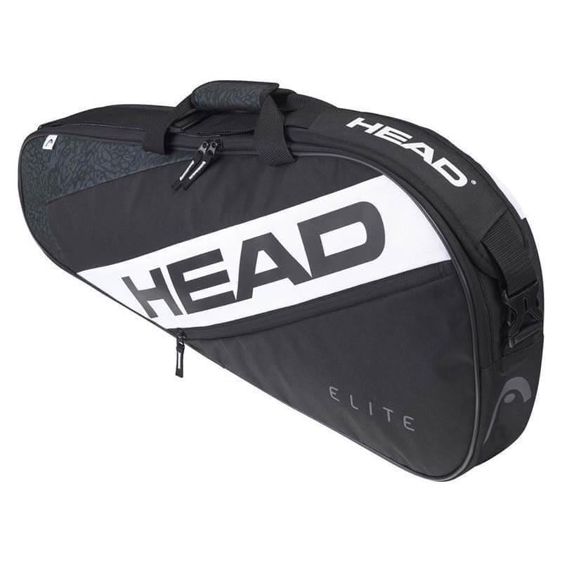 Спортивная сумка для тенниса Head Elite 3R Black/White (724794218693)