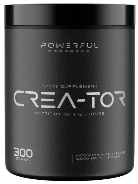 Креатин моногидрат Powerful Progress Crea-Tor Micronized Малина 300 г