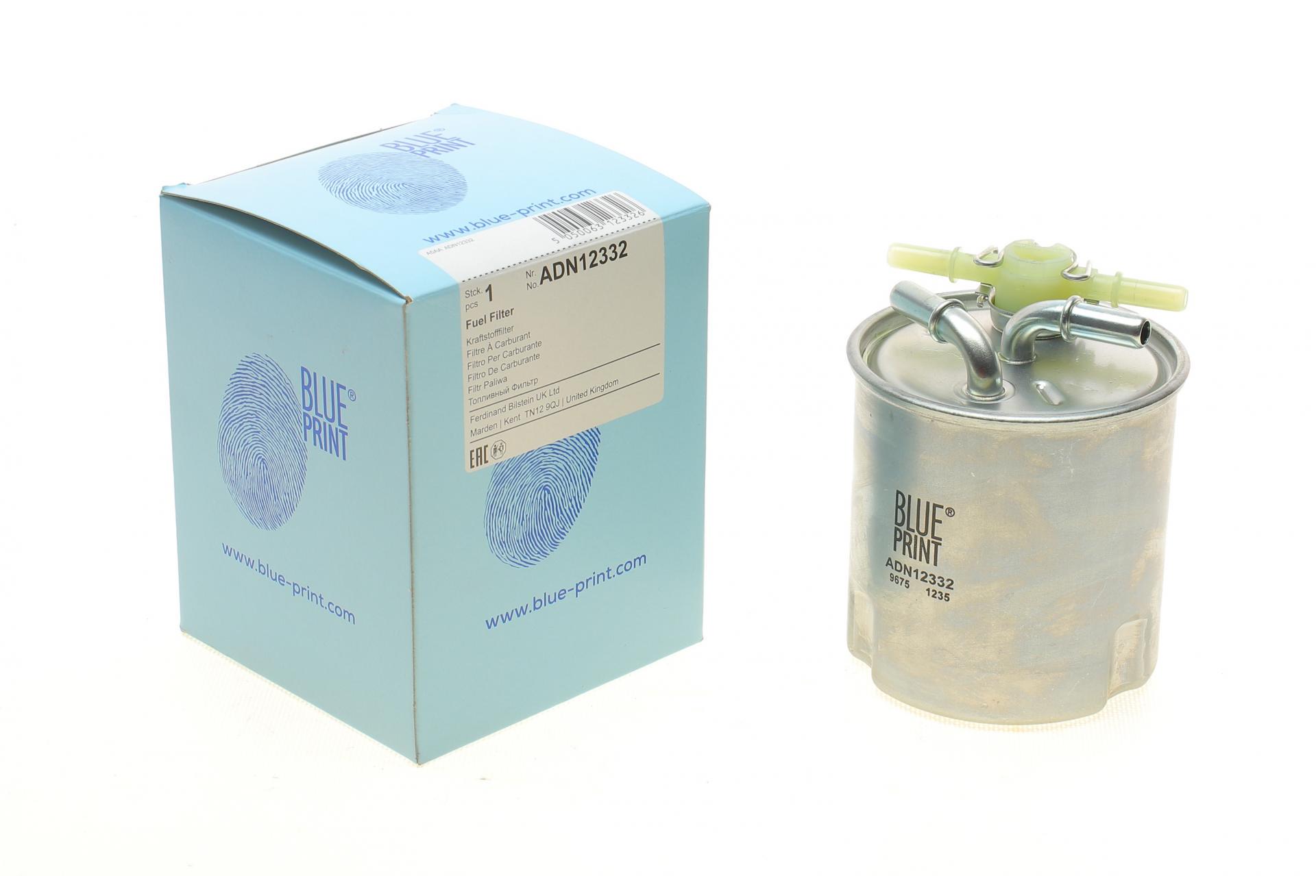 Фильтр топливный BLUE PRINT для Nissan Qashqai/X-Trail 1,5/2,0dci 07- (ADN12332)