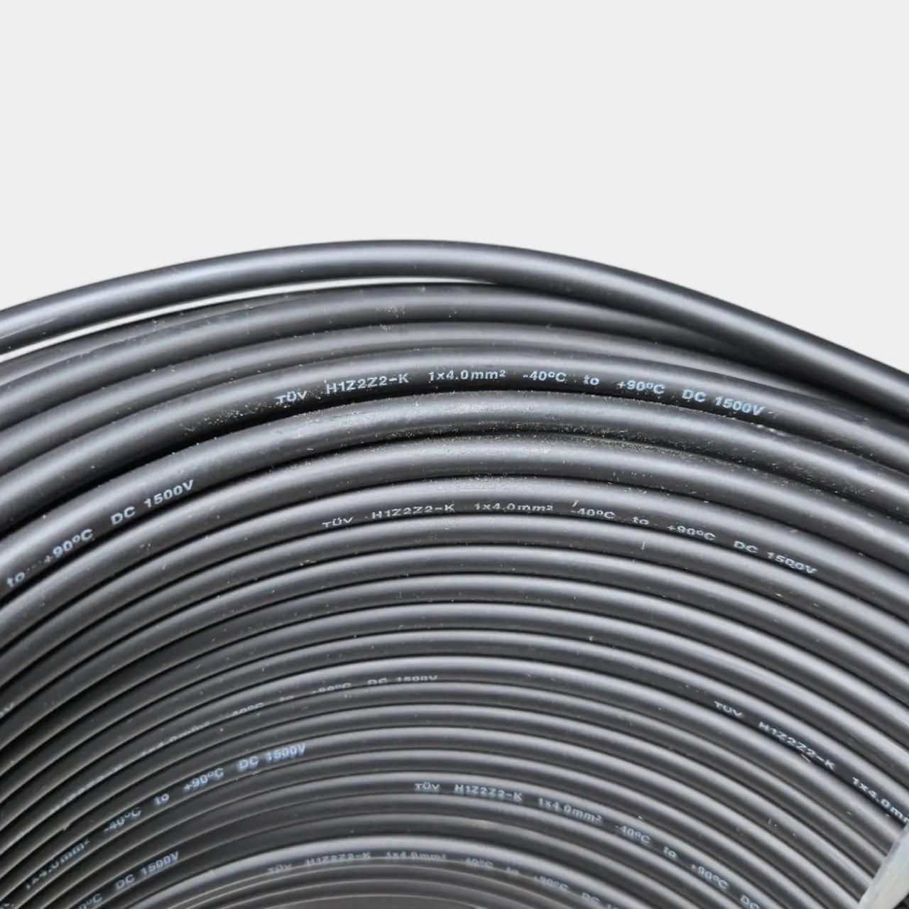 Кабель для солнечных панелей Solar 1х6 Черный (27479336) - фото 2 Кабель для солнечных панелей Solar 1х6 Черный (27479336) - фото 2