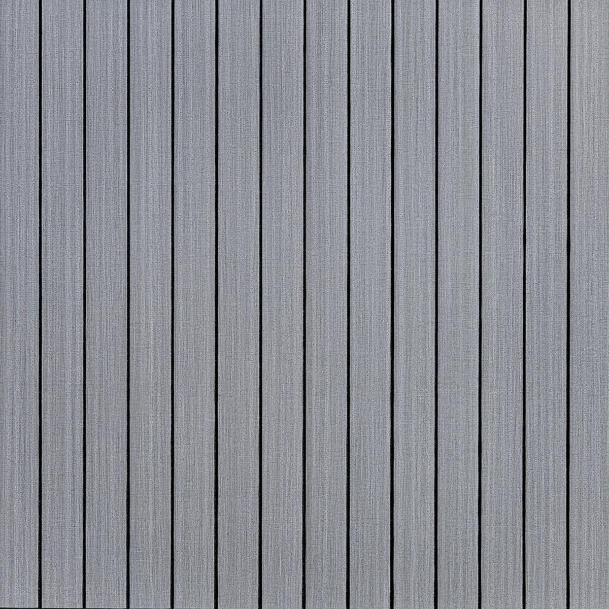 Покриття вінілове самоклеюче 3D рейки 600х600х2,8 мм Тік сивий (SW-00002206)