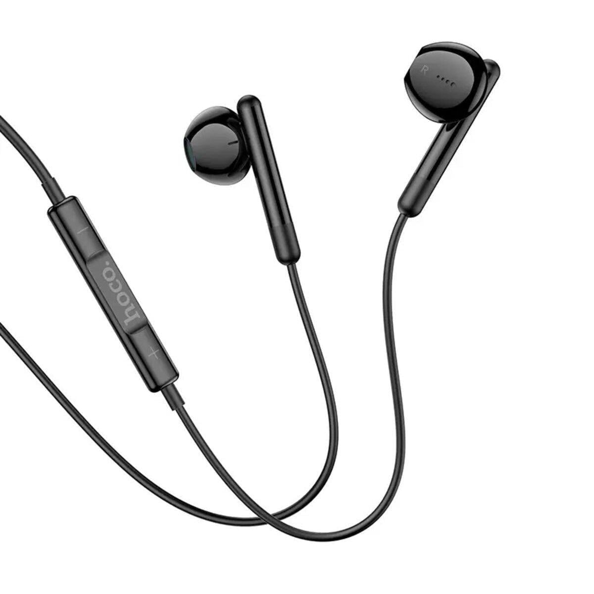 Наушники проводные Hoco M93 с микрофоном Black (11760152)