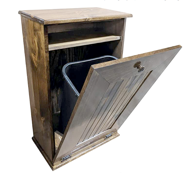 Тумба для мусорного ведра из дерева Бардун Капучино (ТМВ-001309) Тумба для мусорного ведра из дерева Бардун Капучино (ТМВ-001309)