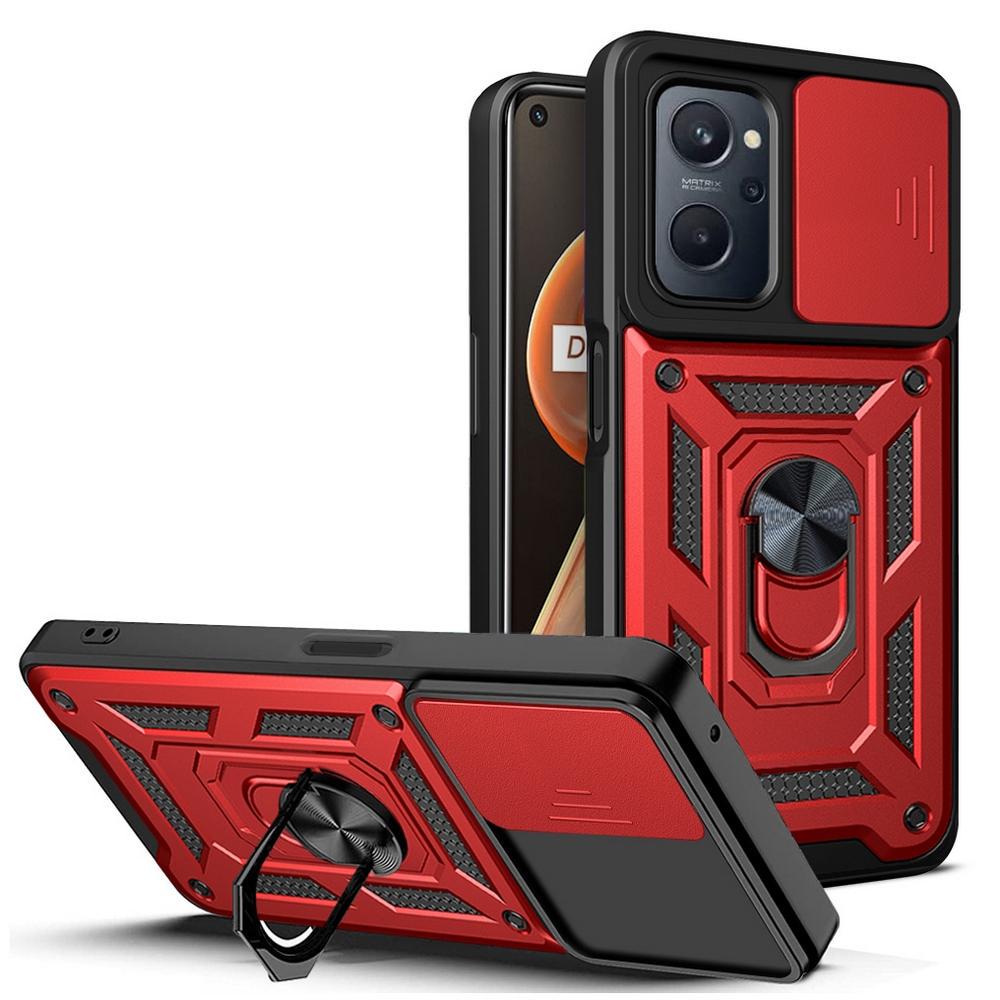 Чехол с защитой камеры 3DGuard Realme 9i Red (32463-2D)
