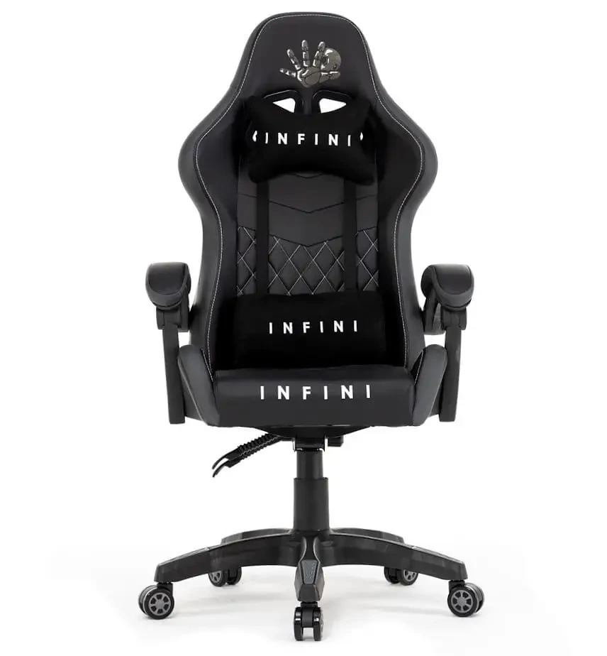 Компьютерное кресло INFINI FIVE экокожа Черный (INFINI_FIVE_BLACK_2)