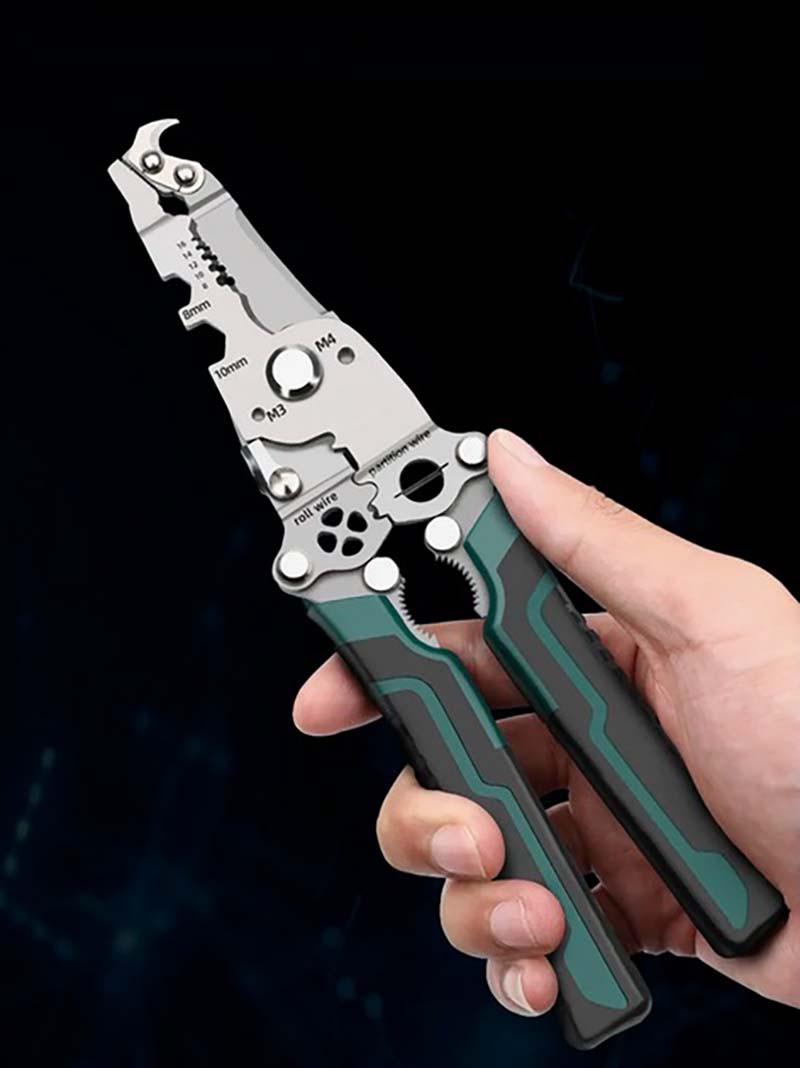 Клещи для зачистки кабелей снятие изоляции 16в1 (id_117350) - фото 5 Клещи для зачистки кабелей снятие изоляции 16в1 (id_117350) - фото 5