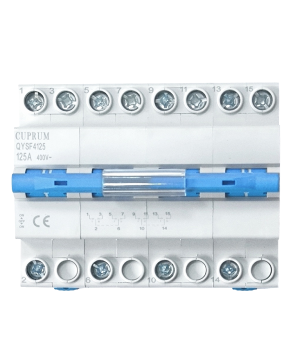 Переключатель генератора CUPRUM 125А 4п (cu6114410)