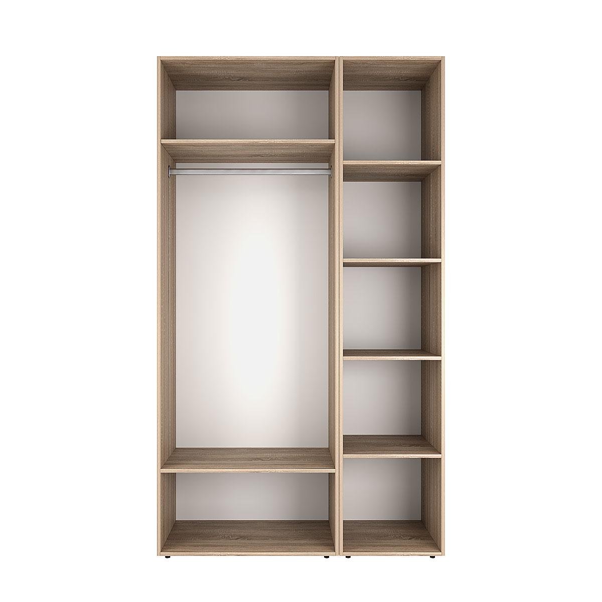 Шкаф распашной комбинированный ART IN HEAD №12 Light 1200x500x2200 мм Дуб Сонома светлый (GALTK01213000000) - фото 3 Шкаф распашной комбинированный ART IN HEAD №12 Light 1200x500x2200 мм Дуб Сонома светлый (GALTK01213000000) - фото 3