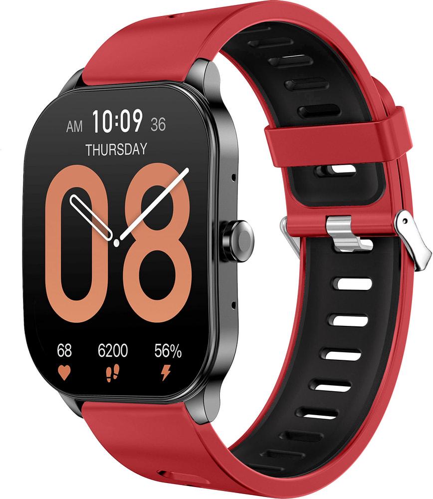 Ремешок Traf для Amazfit Pop 3S/3R Red Black (34469-0E)