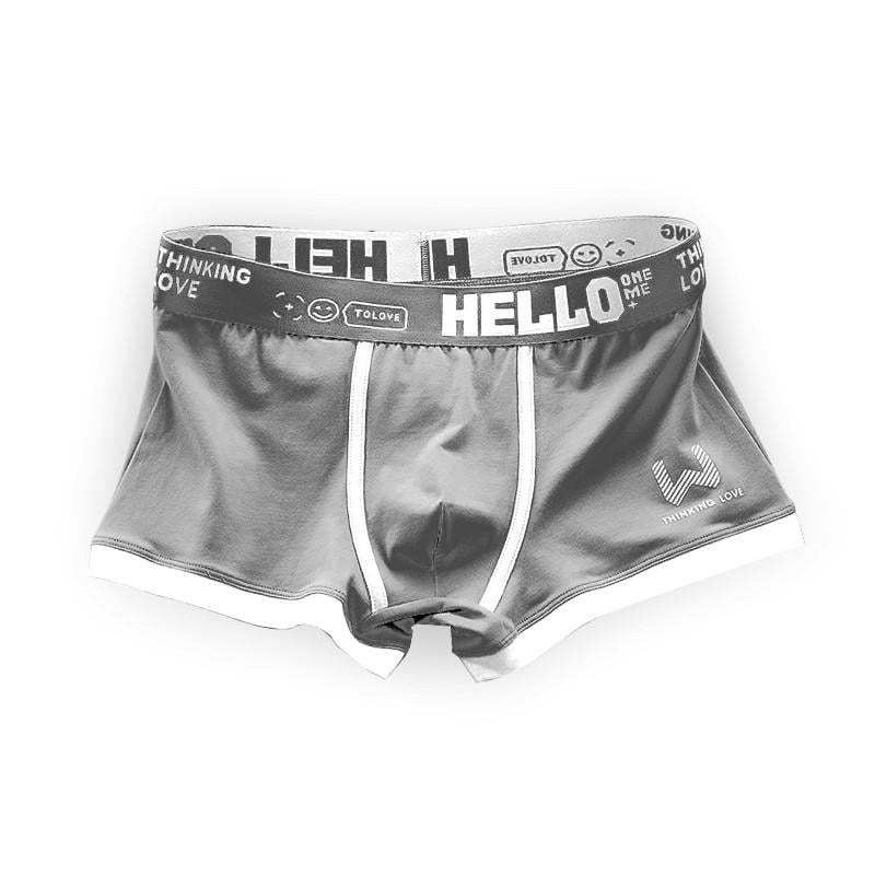 Труси-боксери чоловічі Lesko PB-3199 3XL Gray (28525366) Труси-боксери чоловічі Lesko PB-3199 3XL Gray (28525366)