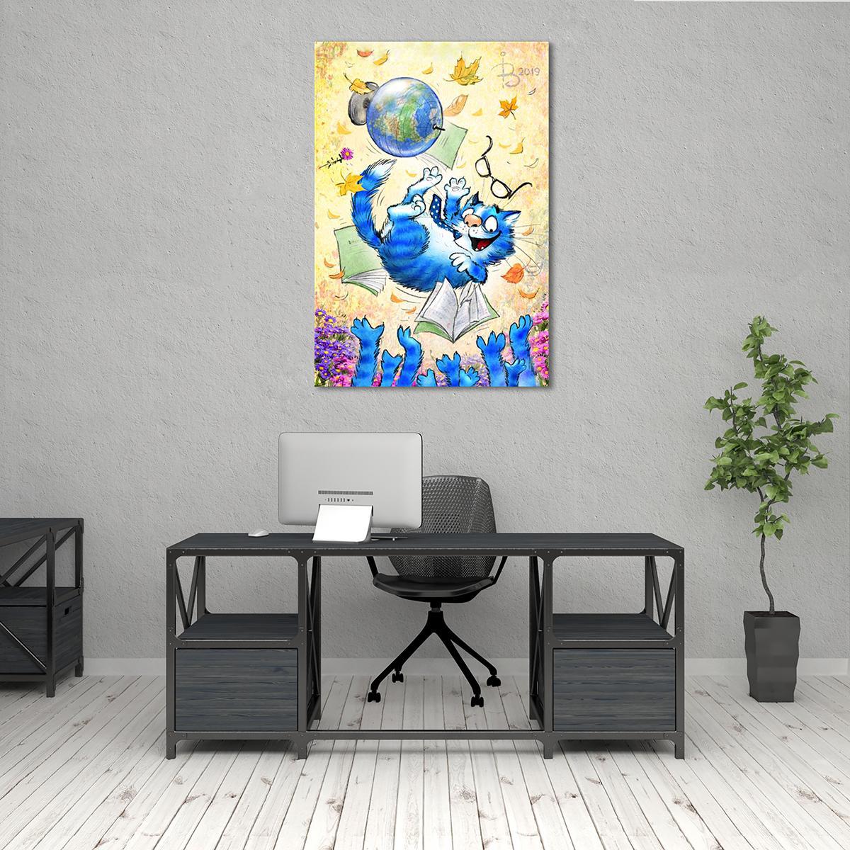 Модульная картина День знаний! 1 модуль 70x105 см (_rinaz_2019192404)