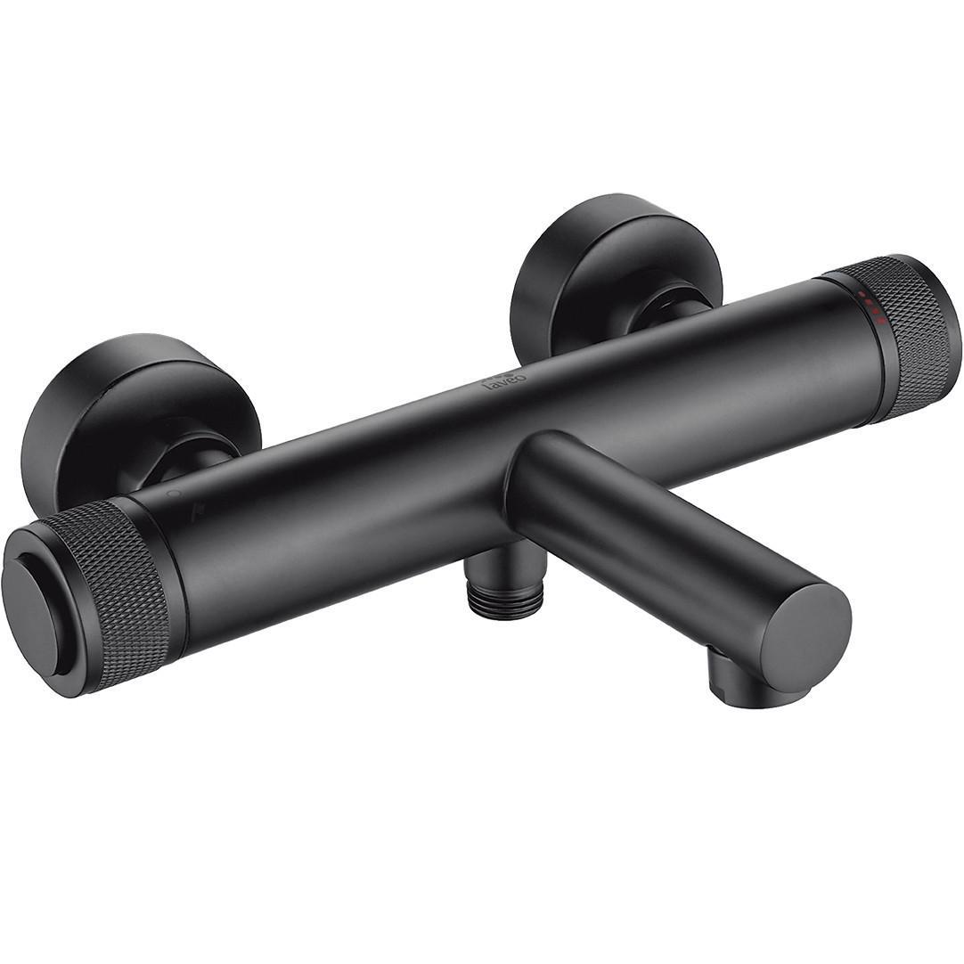 Смеситель Laveo VOLUMO для ванны без душевого набора Черный (BAV_710D)