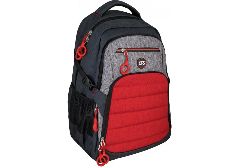 Рюкзак молодежный Cool For School 48x29x14 см 16-25 л Серый (CF86227)