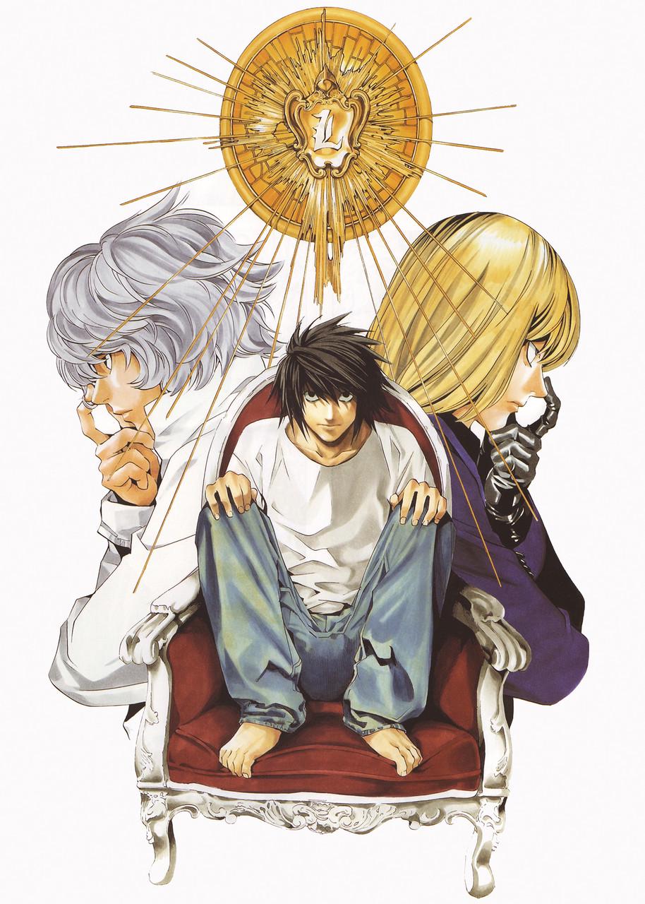 Картина GeekLand Death Note Тетрадь смерти иллюстрация