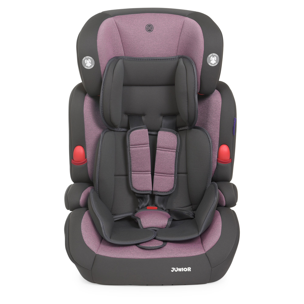 Дитяче автокрісло El Camino Junior ME1008 з ISOFIX 9-36 кг Violet Фіолетовий - фото 3