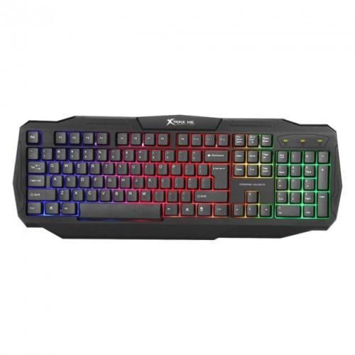 Комплект Xtrike 4в1 клавіатура/миша/навушники/килимок Black (ME CM-406) - фото 4