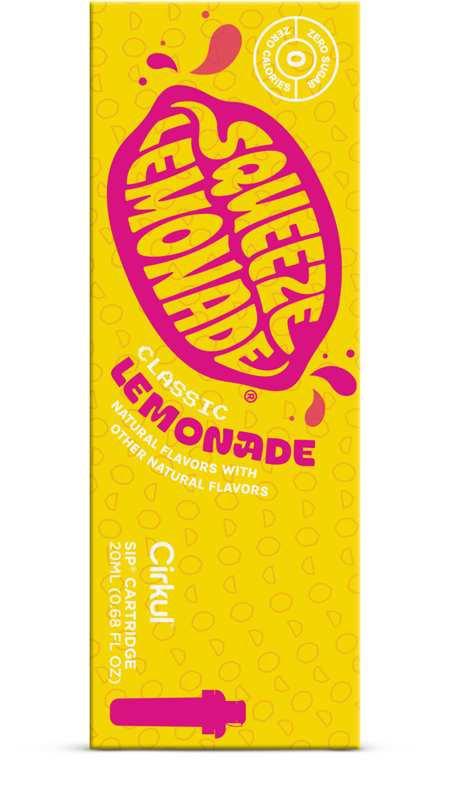 Картридж для Cirkul Classic Lemonade Squeeze 20 мл (40375) - фото 2 Картридж для Cirkul Classic Lemonade Squeeze 20 мл (40375) - фото 2