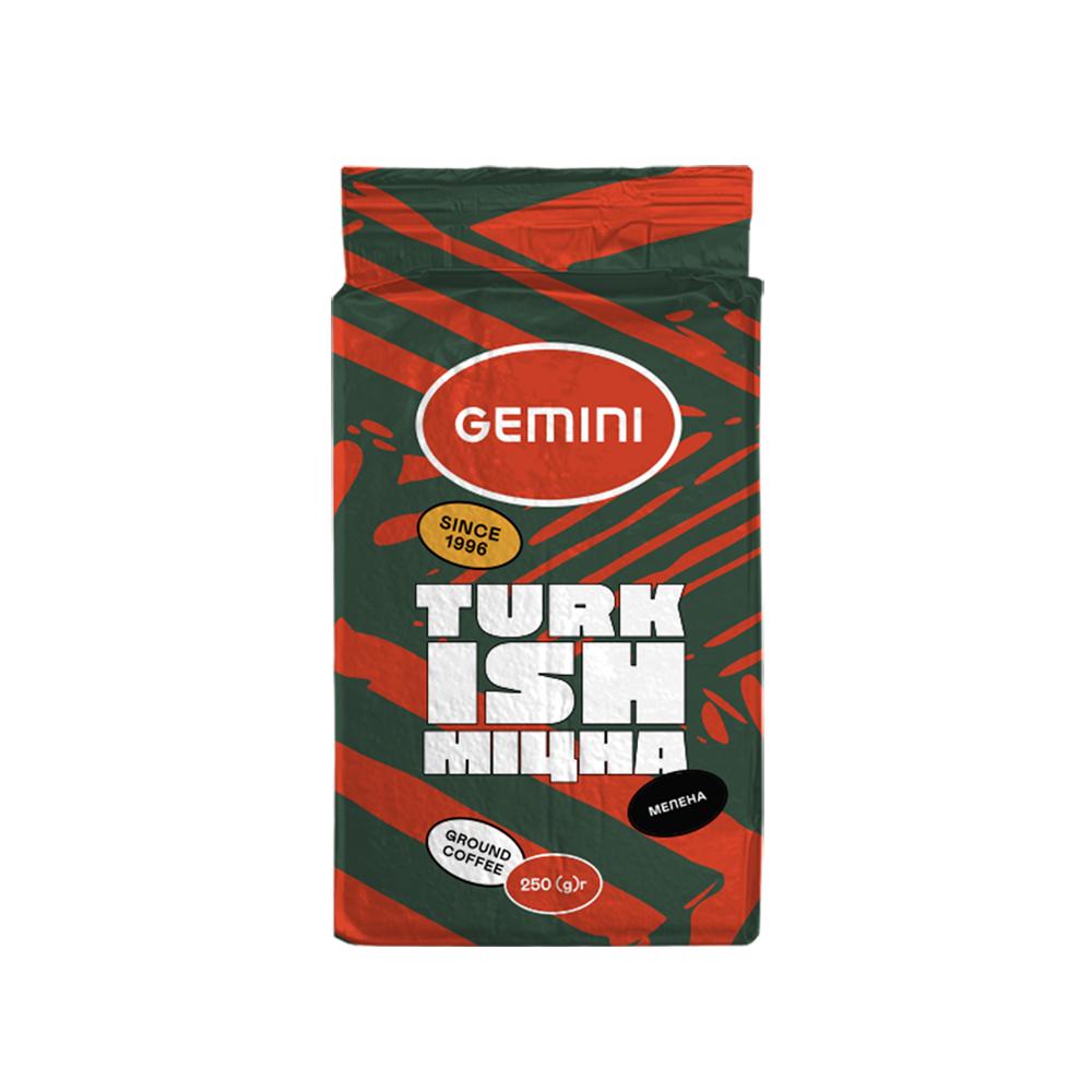 Кофе молотый Gemini Espresso Turkish 250 г (11619) Кофе молотый Gemini Espresso Turkish 250 г (11619)