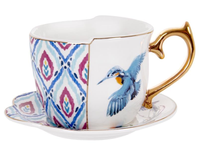 Чайный набор 2 предмета Голубой
