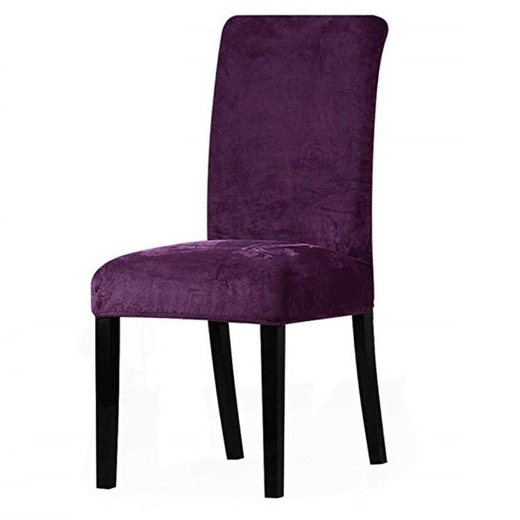 Чохол на кухонний стілець Homytex мікрофібра Фіолетовий (HT-256032)