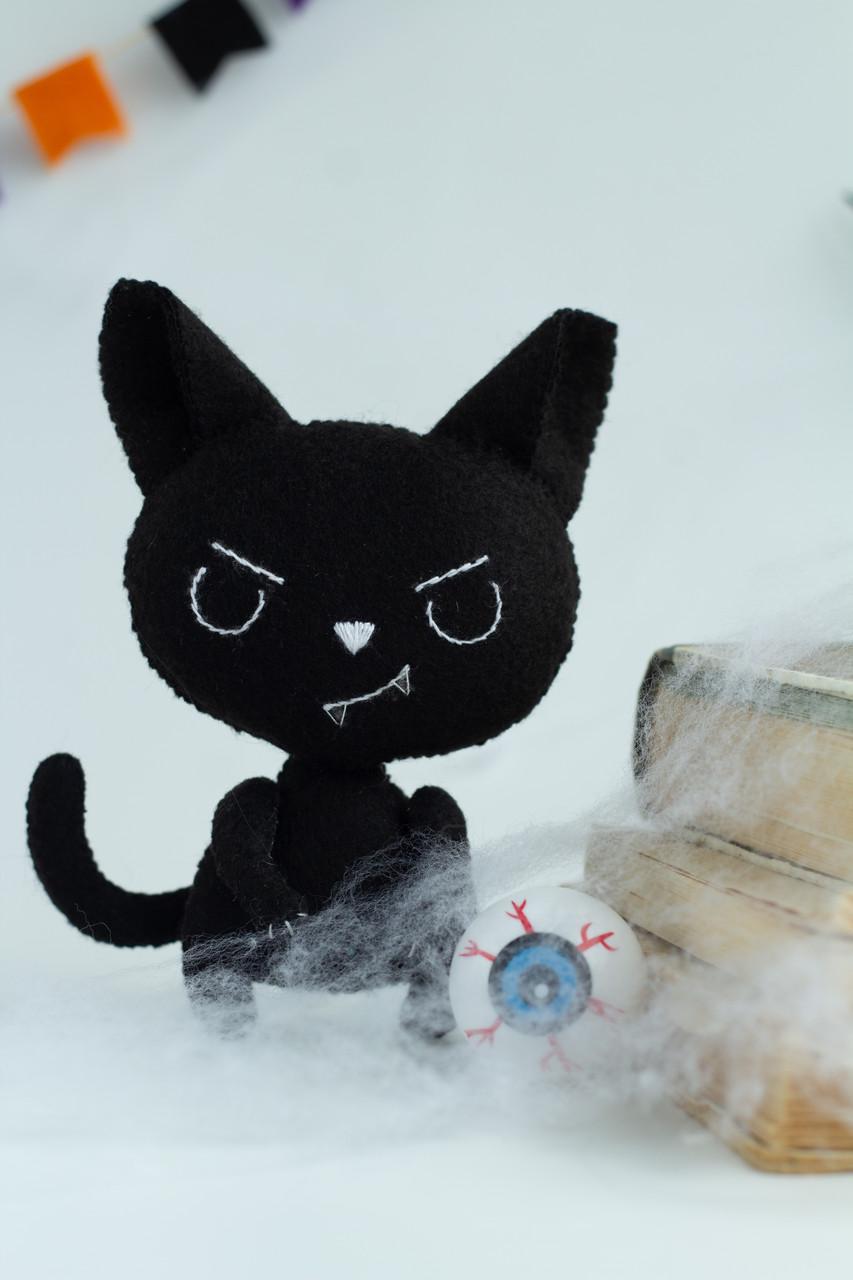 Игрушка Кот Черный (29528492) - фото 2 Игрушка Кот Черный (29528492) - фото 2