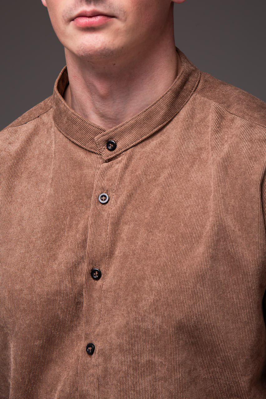 Костюм мужской вельветовый летний S Коричневый (2377/2/1) - фото 8