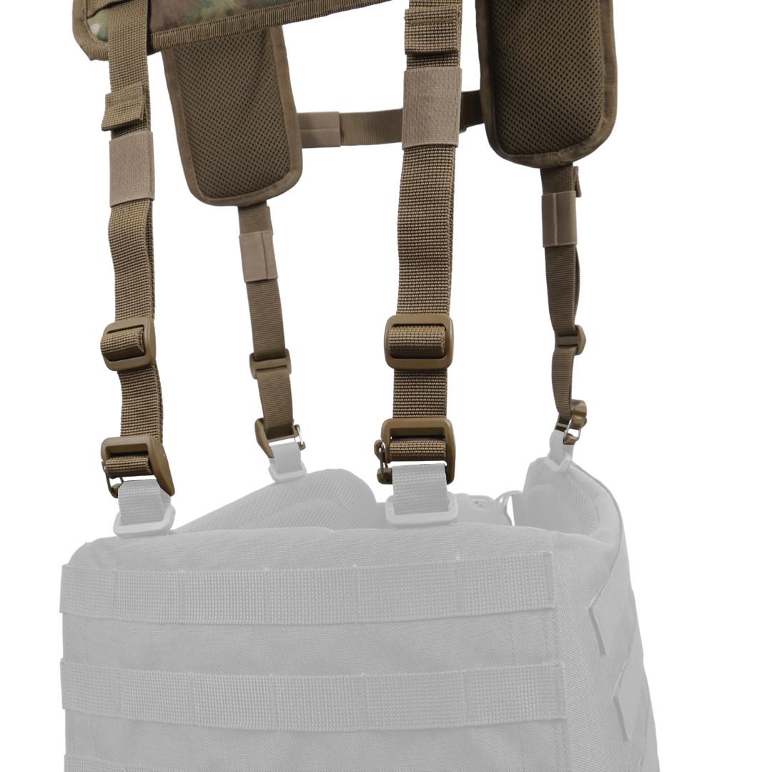 Лямки для ремінно-плечової системи Militex Cordura Multicam (2293100494) - фото 4 Лямки для ремінно-плечової системи Militex Cordura Multicam (2293100494) - фото 4