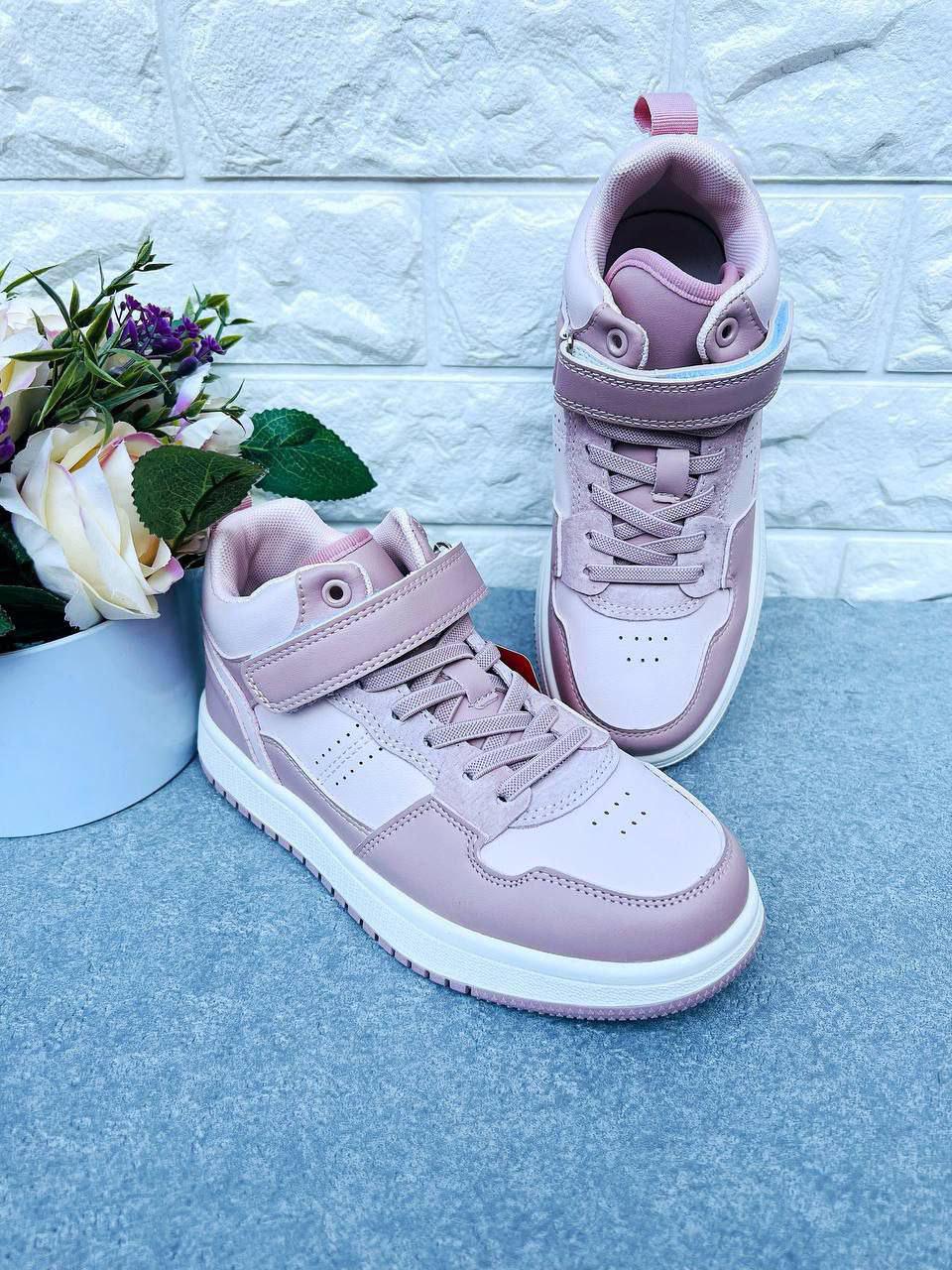 Кроссовки-хайтопы для девочки Apawwa 1701 р. 34 22 см