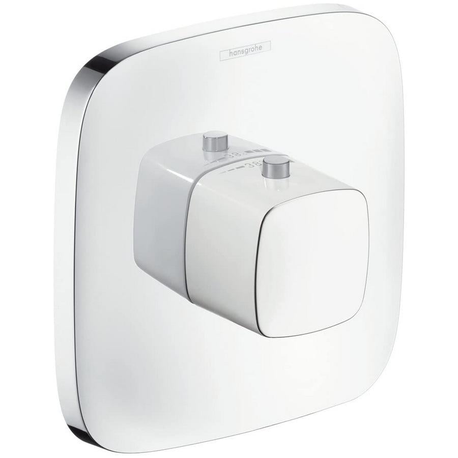 Змішувач прихованого монтажу Hansgrohe PuraVida 15772400+01800180 з термостатом Білий (175829)