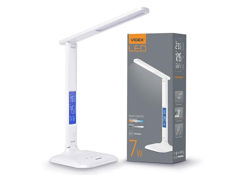 Настольная лампа светодиодная Videx VL-TF05W 7W 3000-5500K (8005)