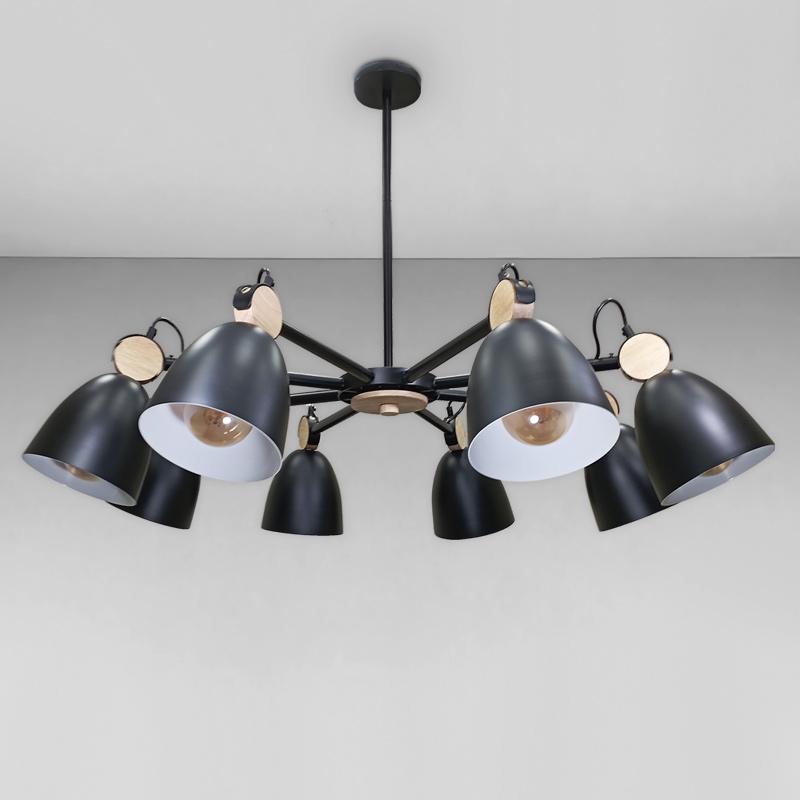 Люстра подвесная Light House LS-18038-8 Черный