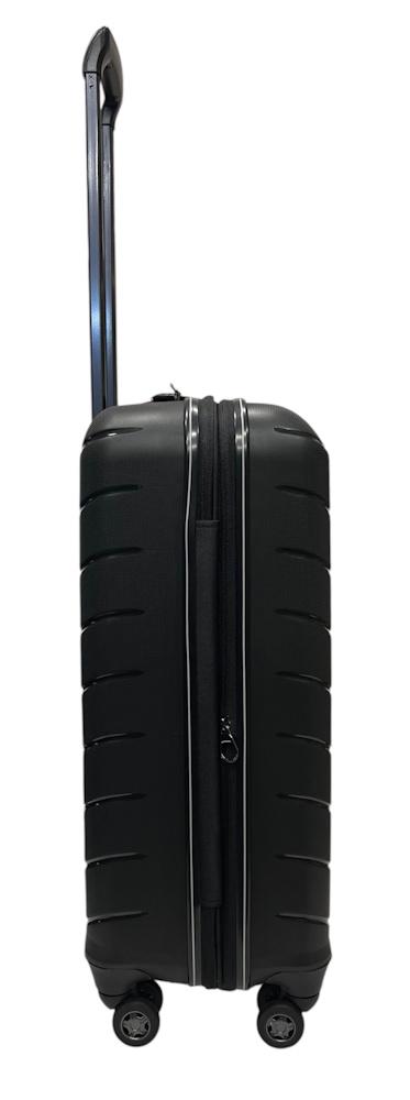 Валіза маленька поліпропілен Snowball 61303 57х38х21 см 36 л S Чорний - фото 6