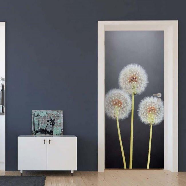 Наклейка интерьерная на двери Sticker Wall SW-00000896 Одуванчики 104х210 см