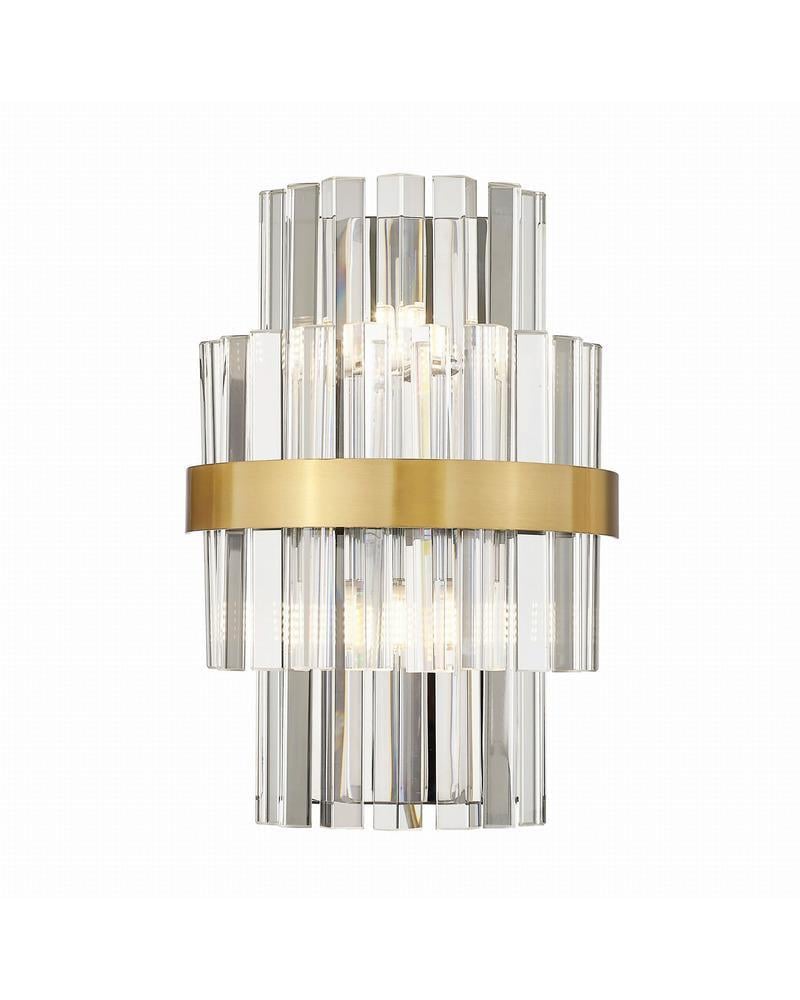 Бра Zuma Line W0567-02A-B52G Constantinople G9 2x28W IP20 Brass (36317565)