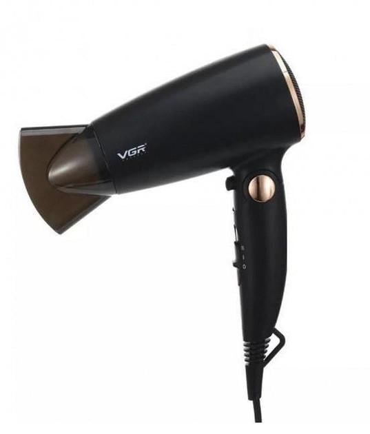 Фен для волосся професійний VGR V-439 1600 Вт зі складаною ручкою (8638)