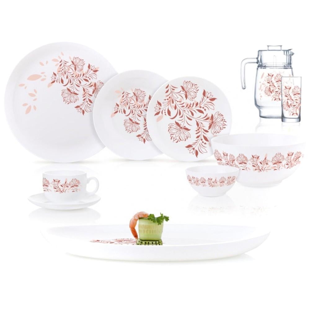 Сервіз Luminarc Diwali Frescura Pink 46 пр. (Q7907) Сервіз Luminarc Diwali Frescura Pink 46 пр. (Q7907)