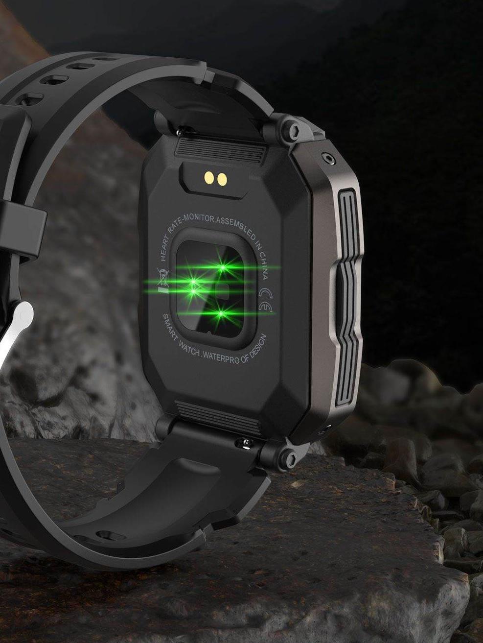 Смарт-годинник LEMFO C20 black тонометр/пульсоксиметр 5ATM 2 ремінці - фото 3 Смарт-годинник LEMFO C20 black тонометр/пульсоксиметр 5ATM 2 ремінці - фото 3