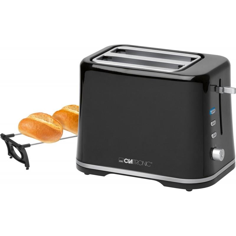 Тостер Clatronic TA 3554 Black/Silver (2730)