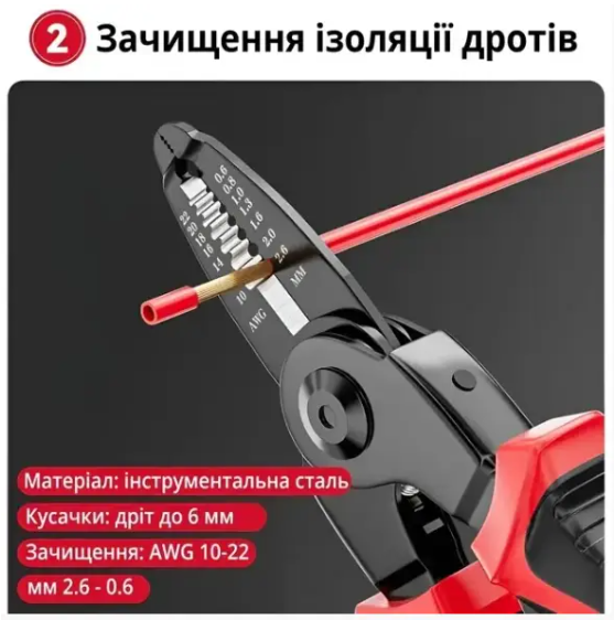 Набір інструментів швидкозмінних 5в1 багатофункціональний (10221) - фото 3