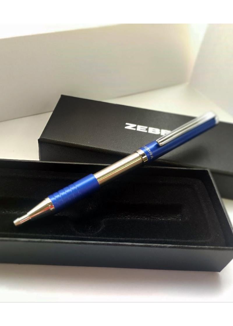 Ручка шариковая ZEBRA Slide SL-F1 с футляром 0,7 мм Синий (29579) - фото 2 Ручка шариковая ZEBRA Slide SL-F1 с футляром 0,7 мм Синий (29579) - фото 2