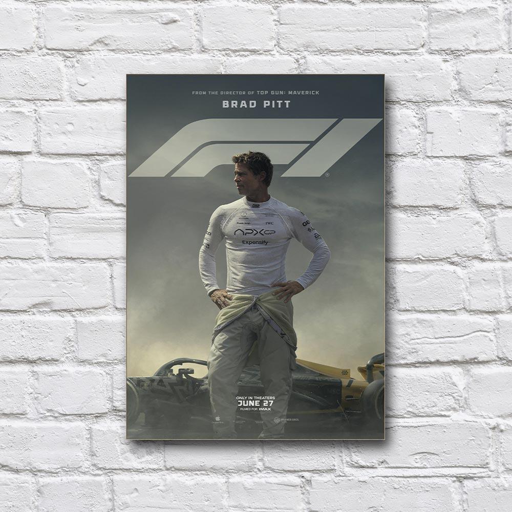 Постер дерев’яний Фільм «F1» 210х297 мм (25147666)