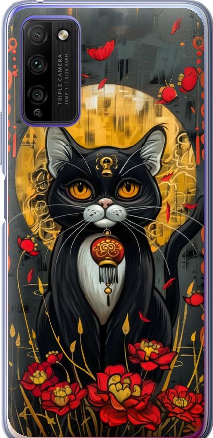 Чехол на Huawei Honor 30 Lite China Cat (6134u-2074-42517)
