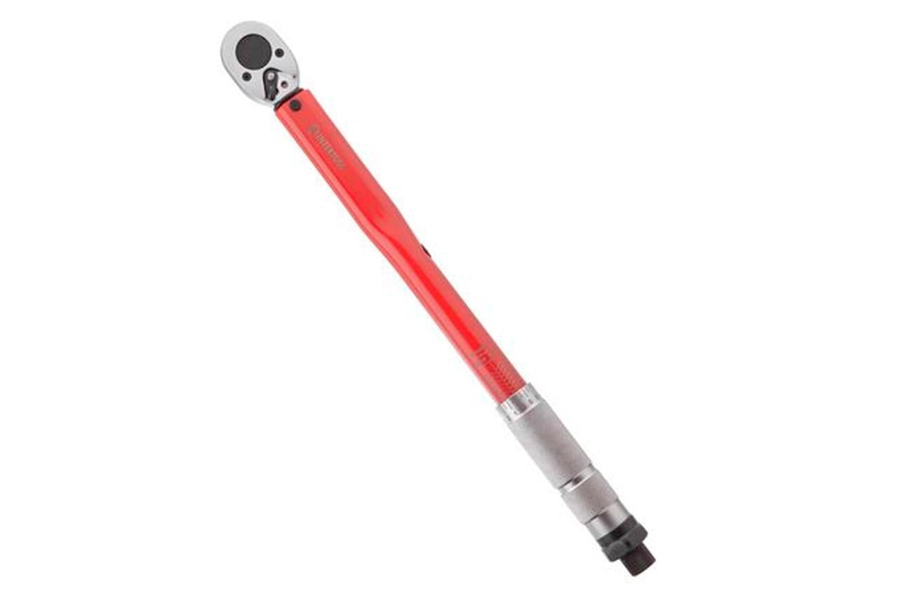 Ключ динамометричний Intertool 3/8"x7-105Н/м Червоний (XT-9013)