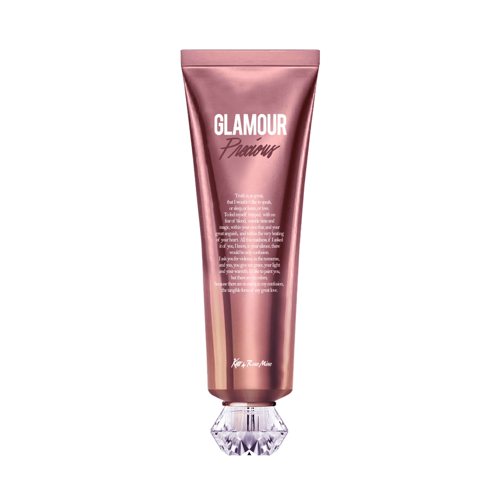 Крем для тела с ароматом мандарина и сладкого жасмина парфюмерный Fragrance Cream Glamour Precious Kiss by Rosemine 140 мл (8802929004112)